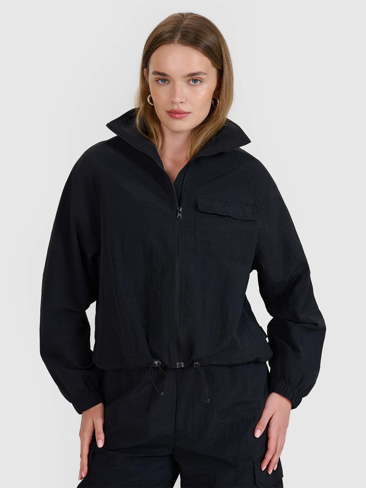 4F Kurtka przejściowa damska - czarna M