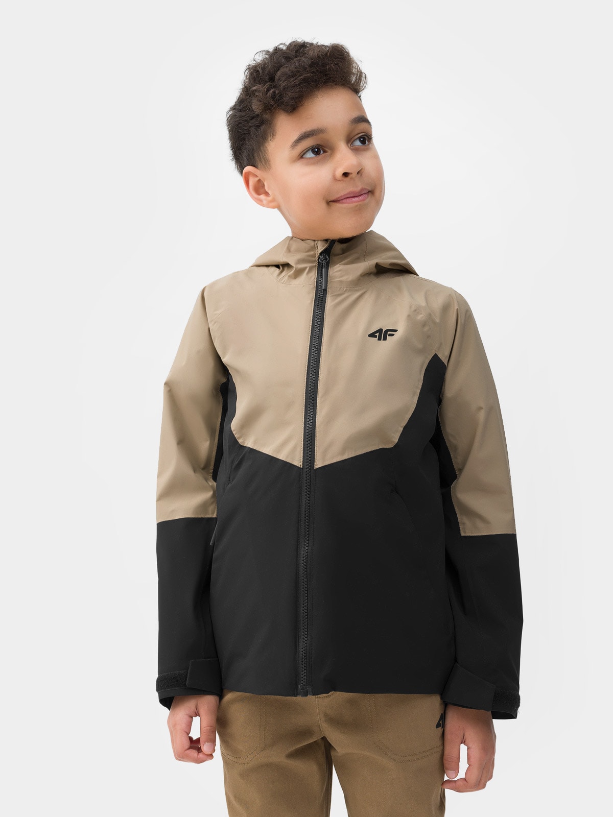 Kurtka trekkingowa membrana 5 000 chłopięca