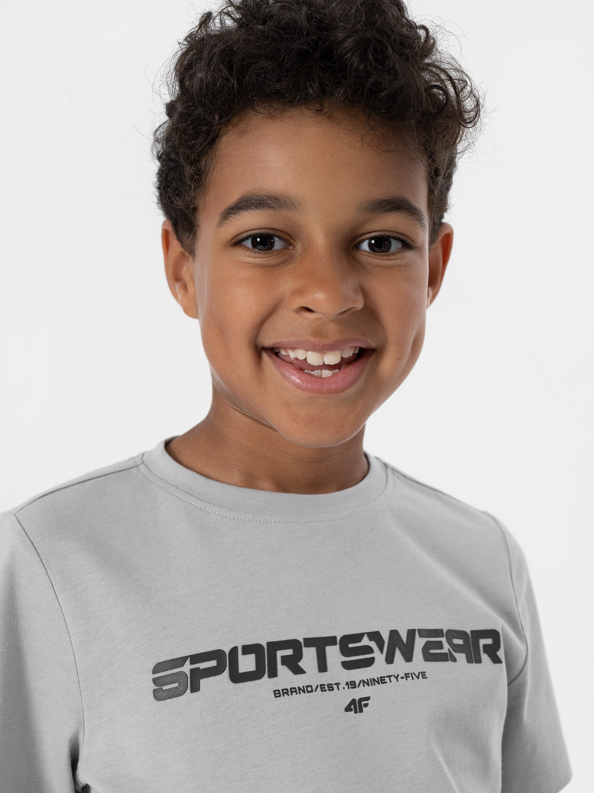 T-shirt z nadrukiem chłopięcy