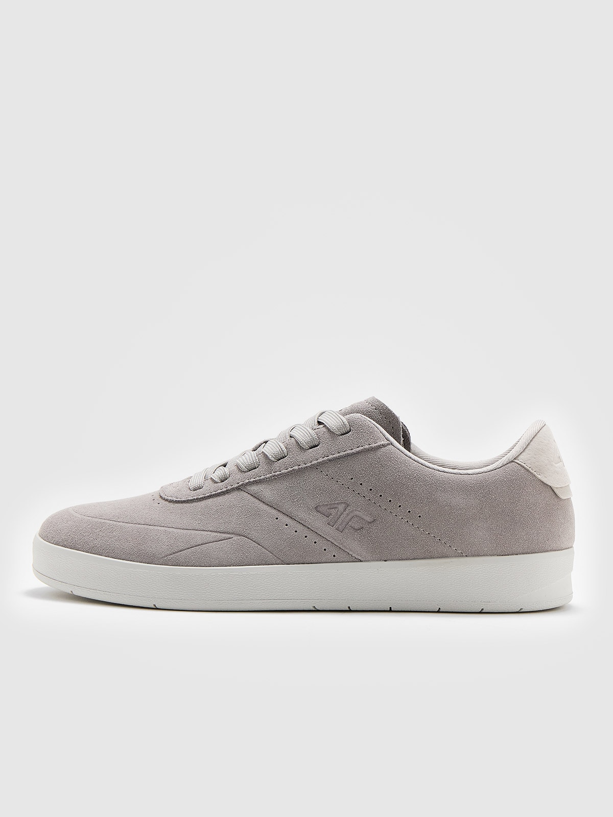 4F Buty lifestyle sneakersy OAK skórzane damskie - szare 36