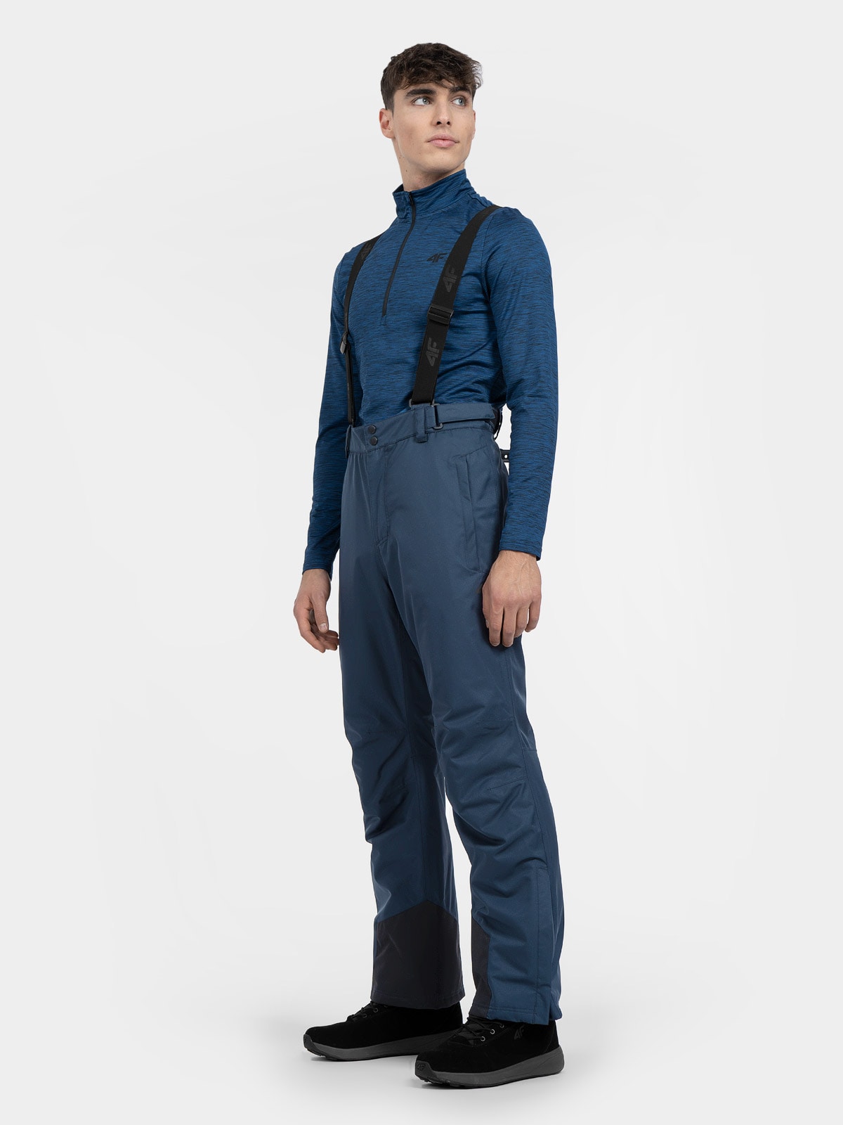 Spodnie narciarskie z szelkami membrana 5 000 męskie