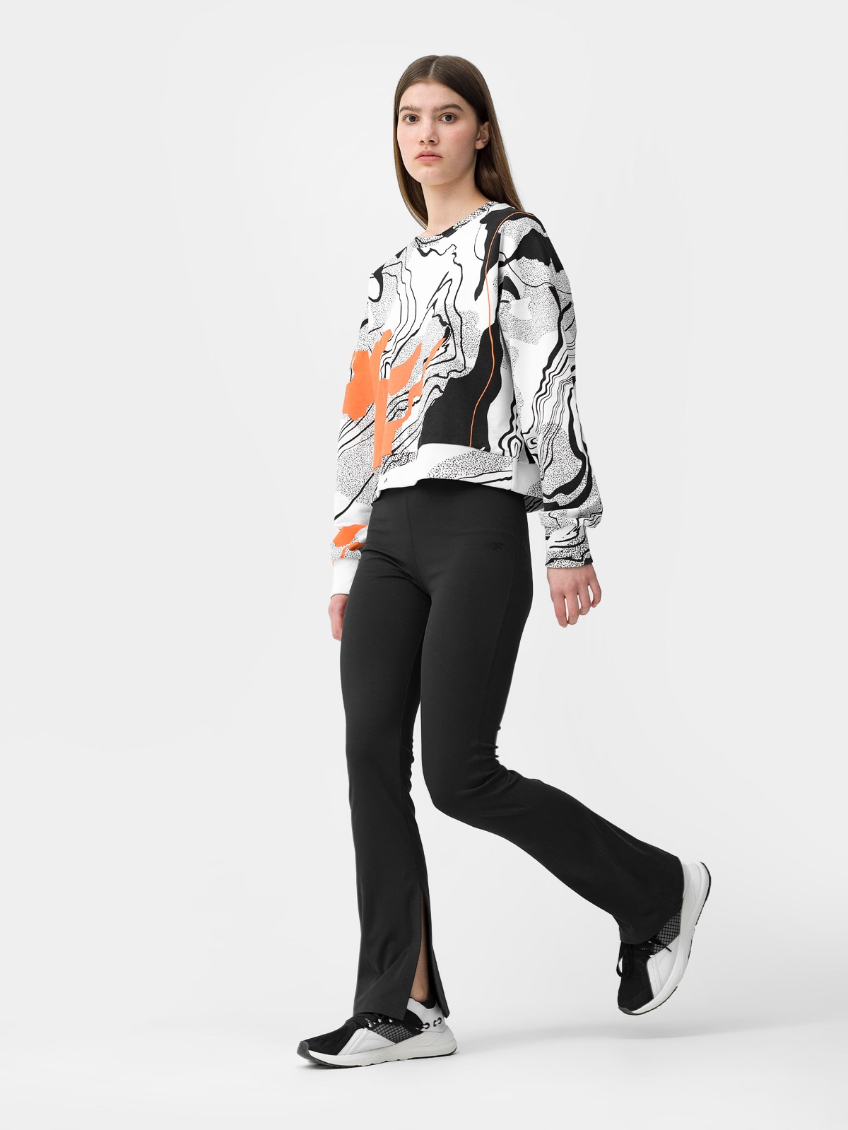 Legginsy dzianinowe damskie