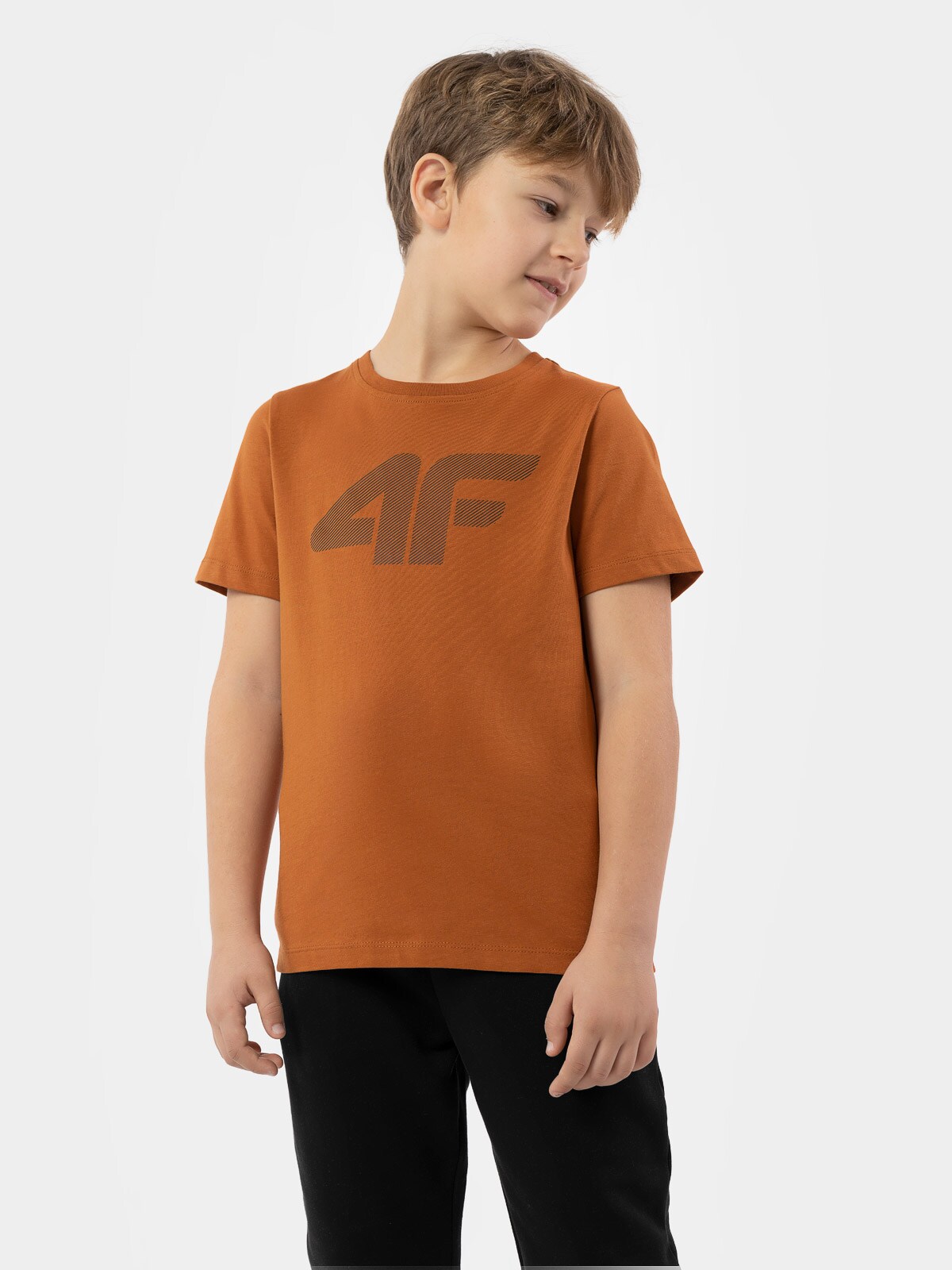 4F T-shirt z nadrukiem chłopięcy 134 (8-9 lat)
