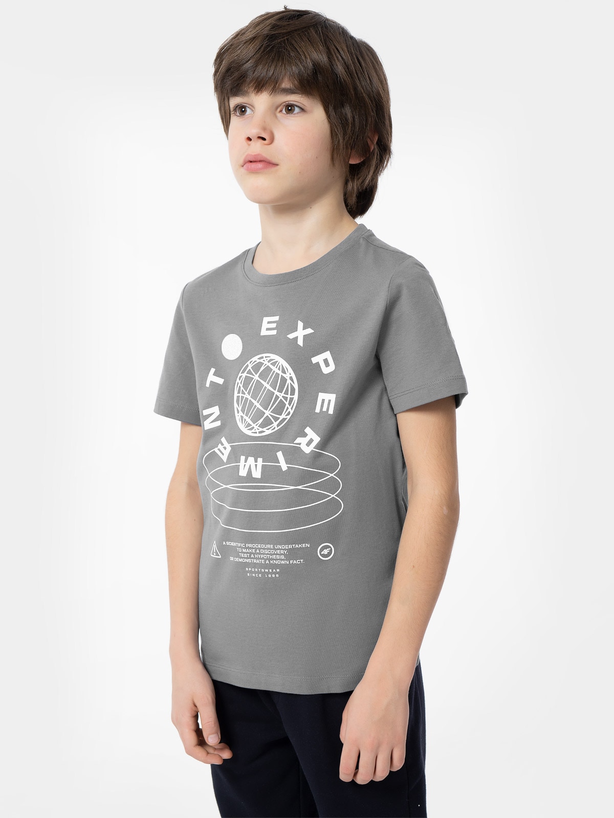 T-shirt z nadrukiem chłopięcy