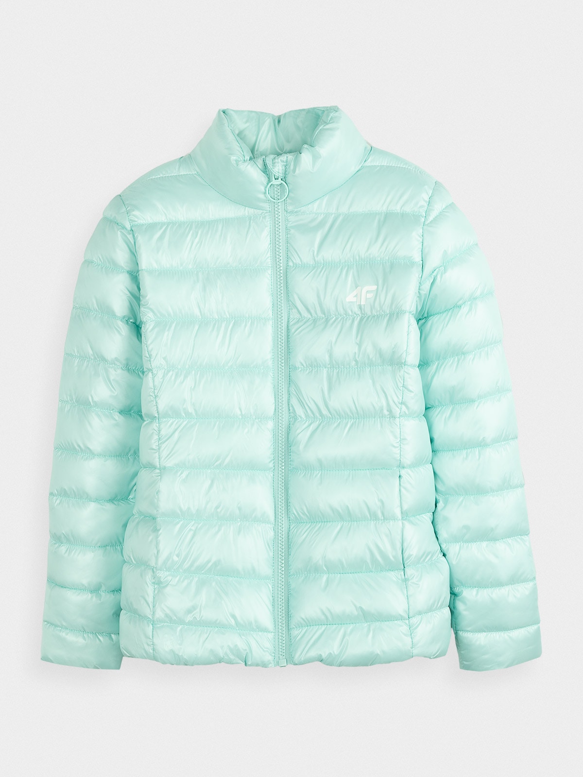 Kurtka puchowa z wypełnieniem syntetycznym dziewczęca