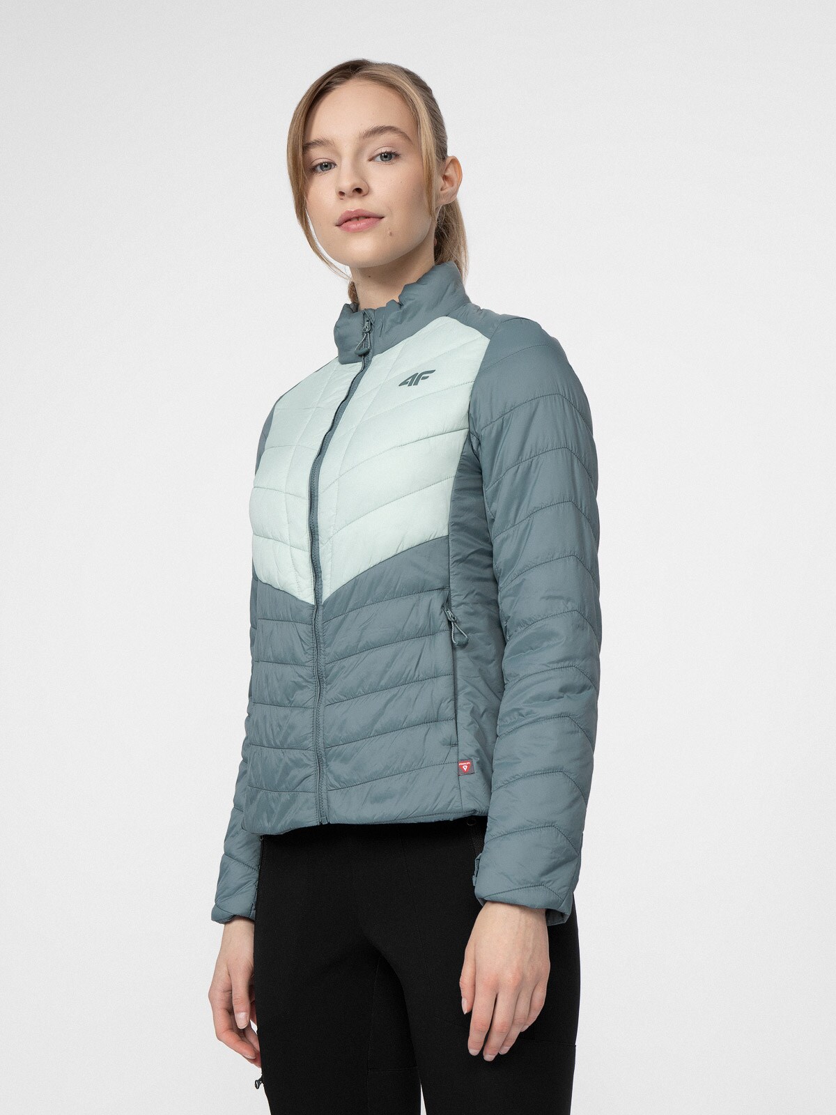 Kurtka puchowa trekkingowa z wypełnieniem Primaloft® ThermoPlume® damska