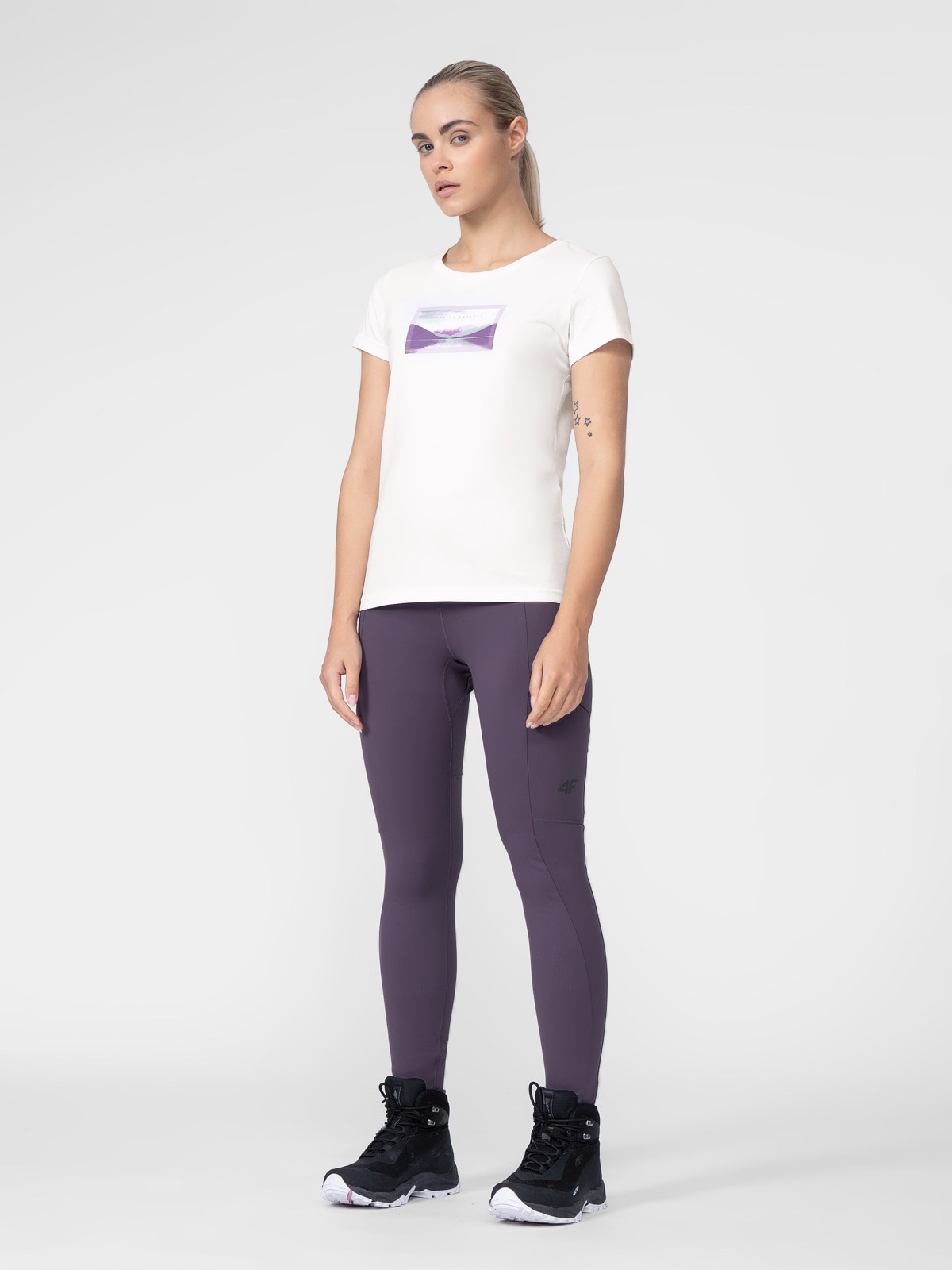 Legginsy funkcyjne szybkoschnące damskie