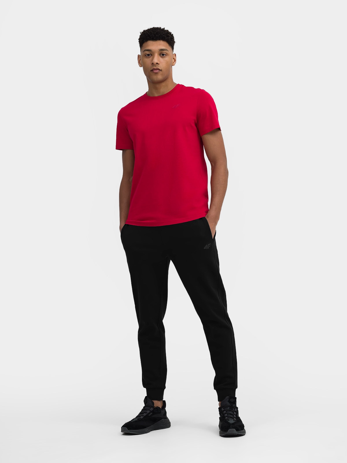 Spodnie dresowe joggery męskie