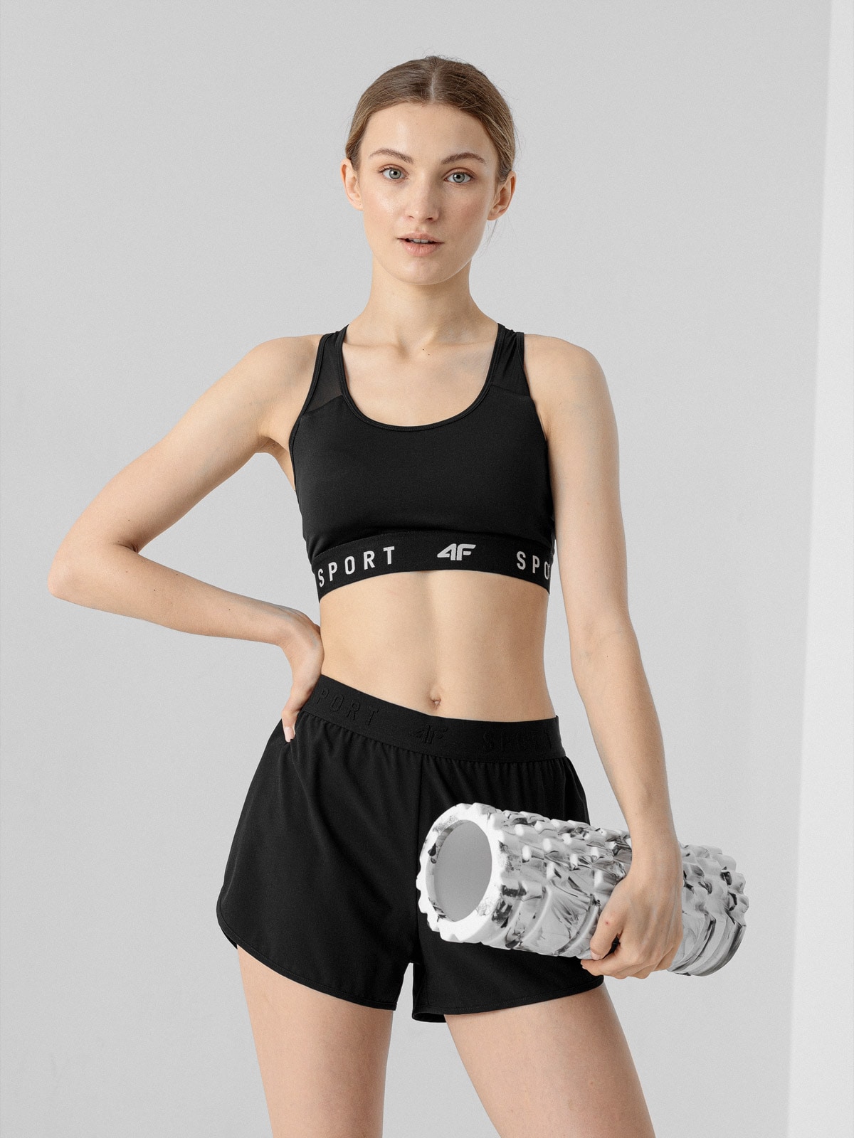 Biustonosz treningowy z niskim wsparciem damski