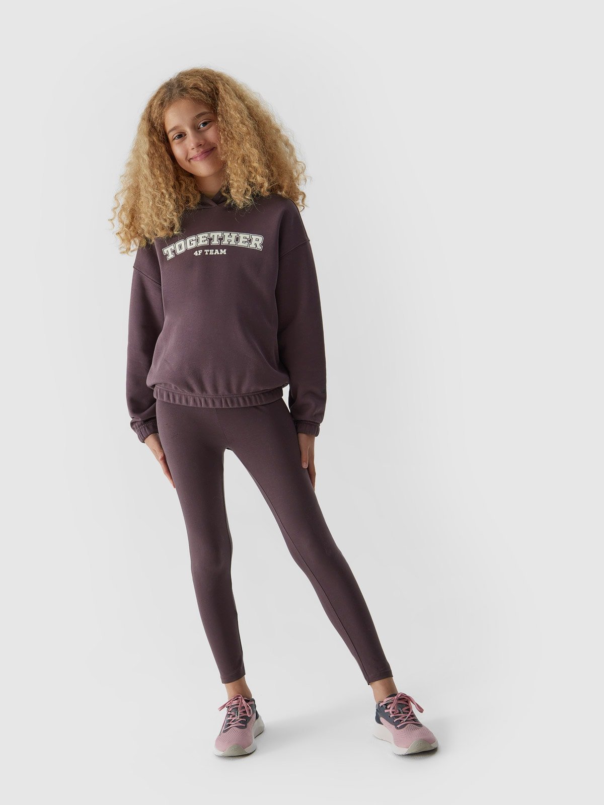 Legginsy dzianinowe dziewczęce