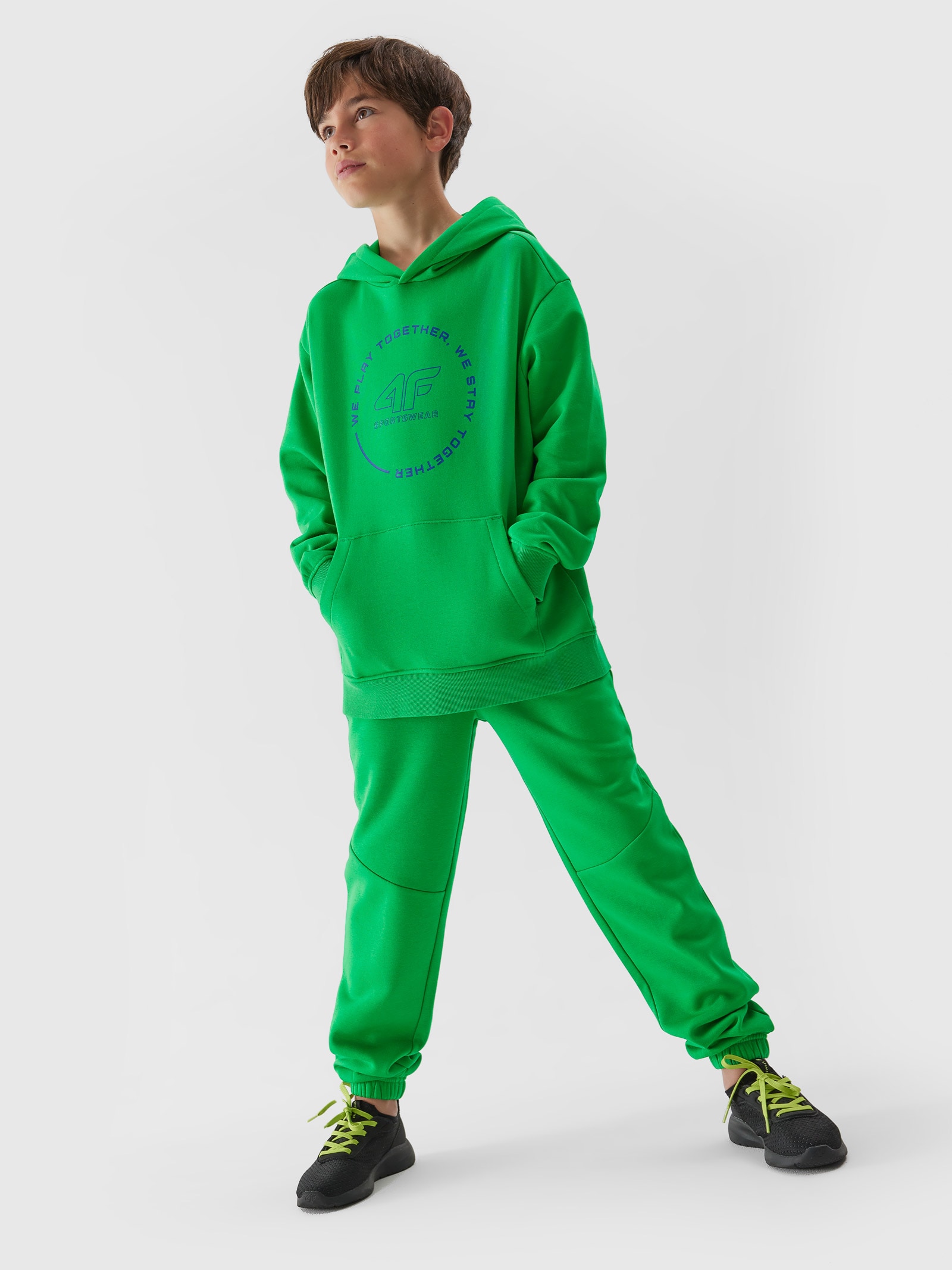 Spodnie dresowe joggery chłopięce