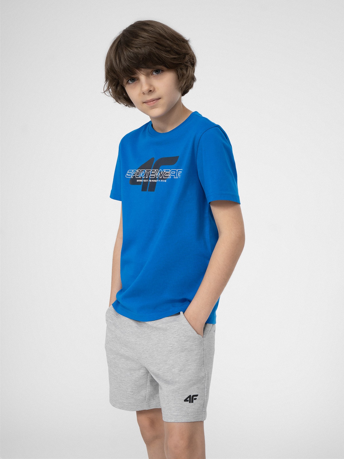 T-shirt z nadrukiem chłopięcy