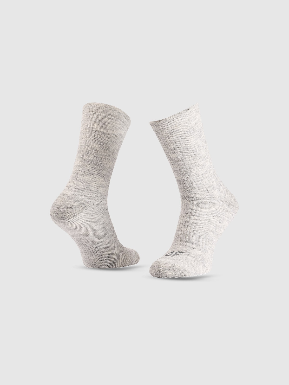 4F Skarpetki trekkingowe za kostkę damskie - szare 39-42