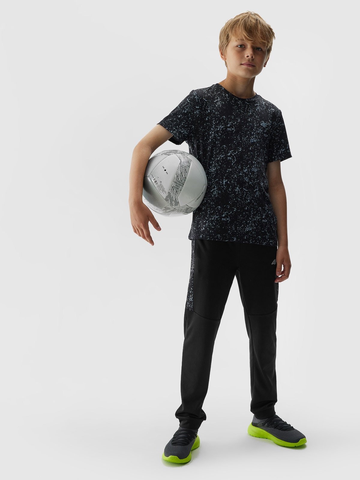 Koszulka sportowa szybkoschnąca chłopięca