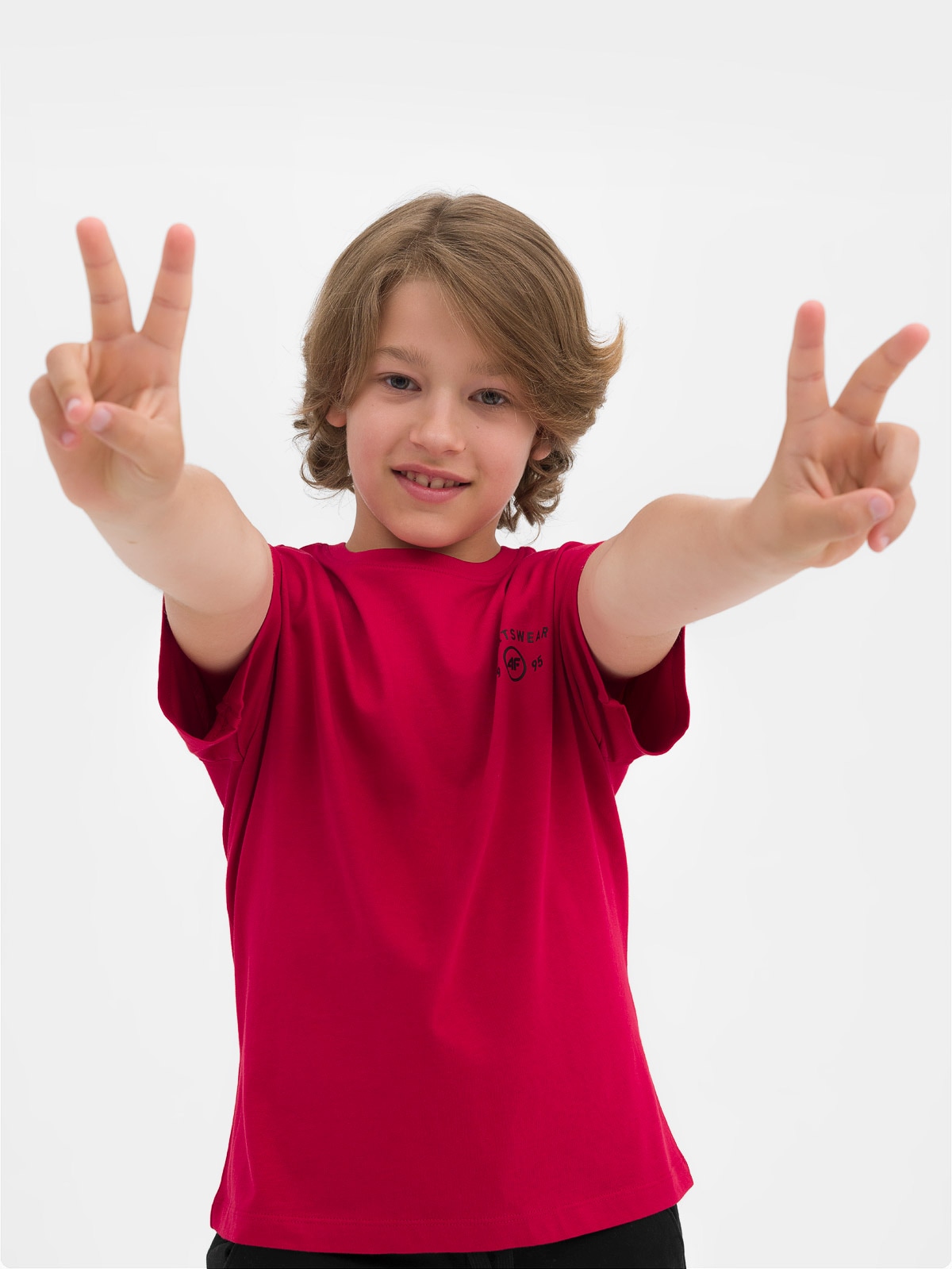 T-shirt z nadrukiem chłopięcy