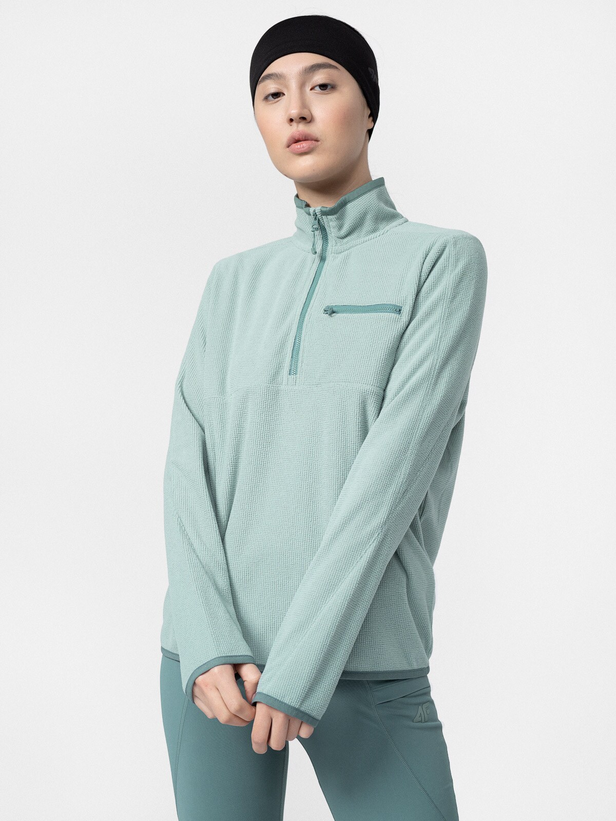 Bluza trekkingowa nierozpinana bez kaptura damska