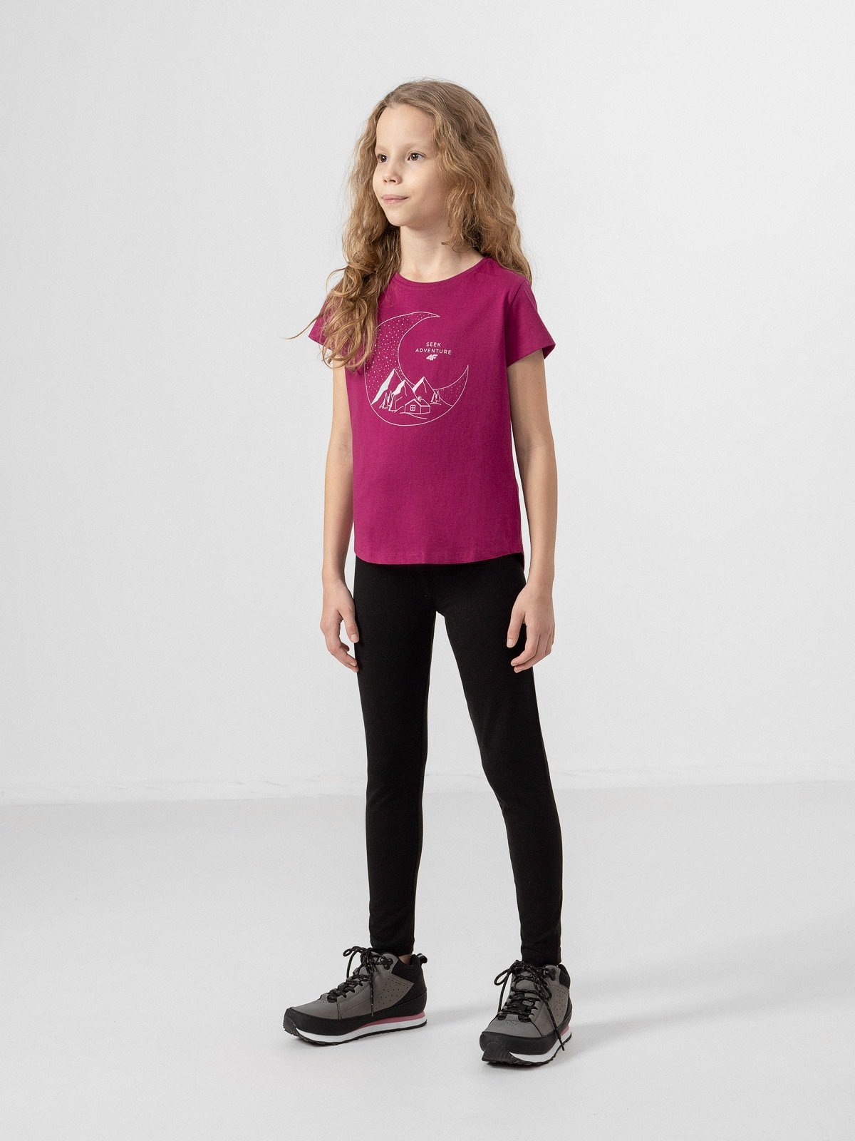 Legginsy dzianinowe dziewczęce