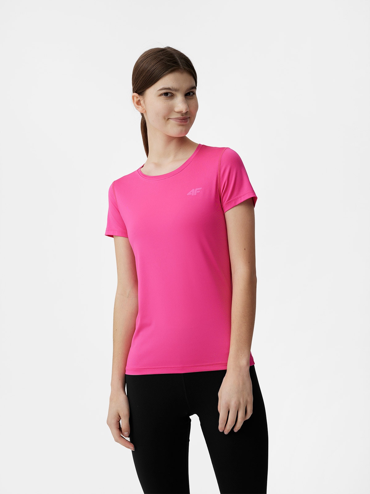 Koszulka treningowa slim szybkoschnąca damska