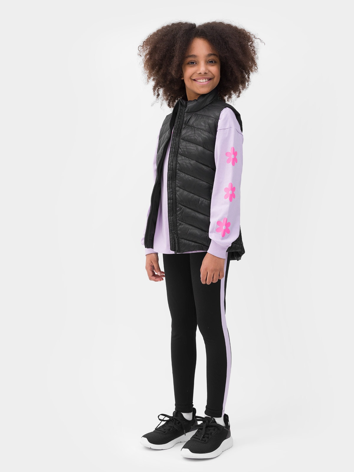 Legginsy dzianinowe dziewczęce