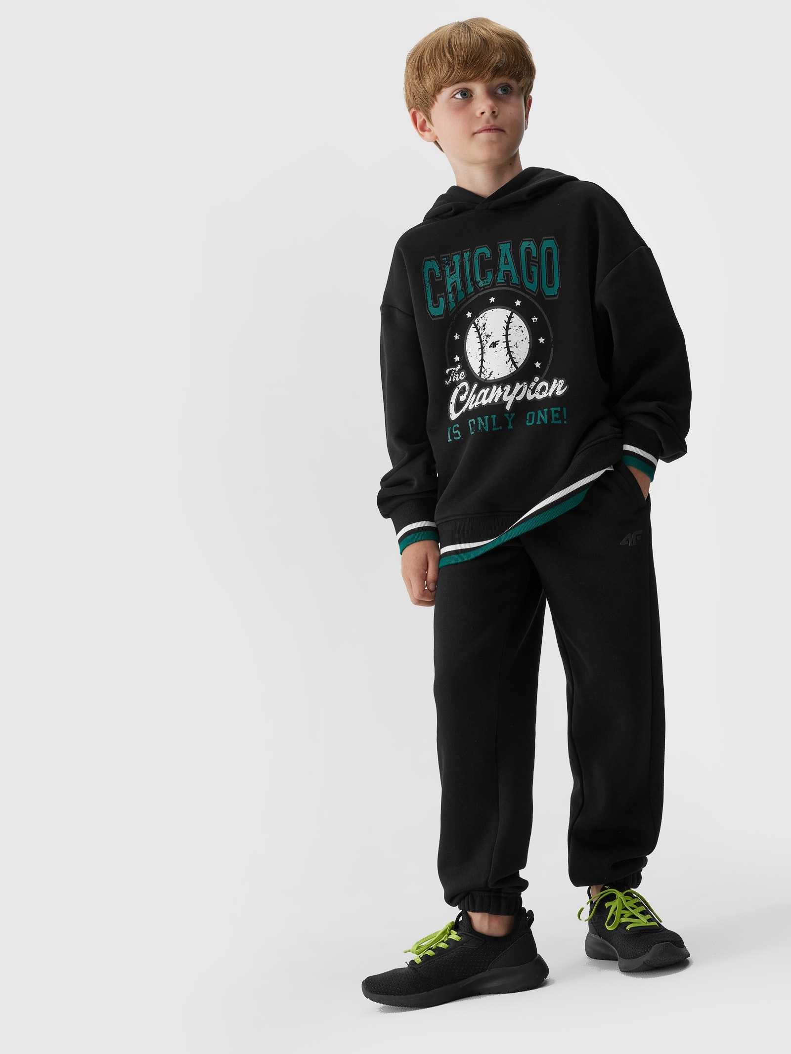 Spodnie dresowe joggery chłopięce