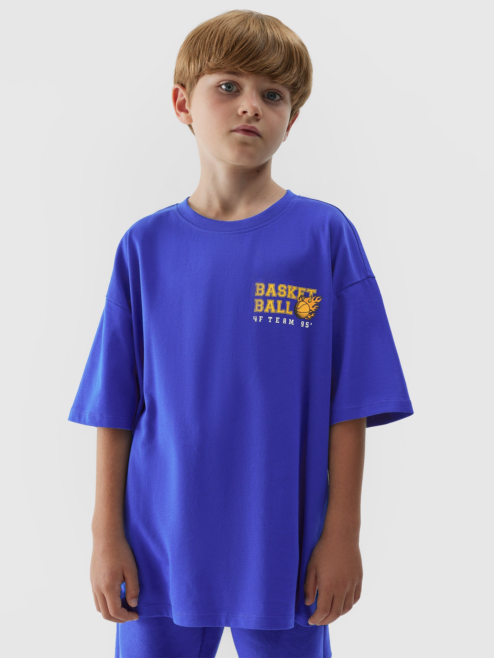 T-shirt z nadrukiem chłopięcy