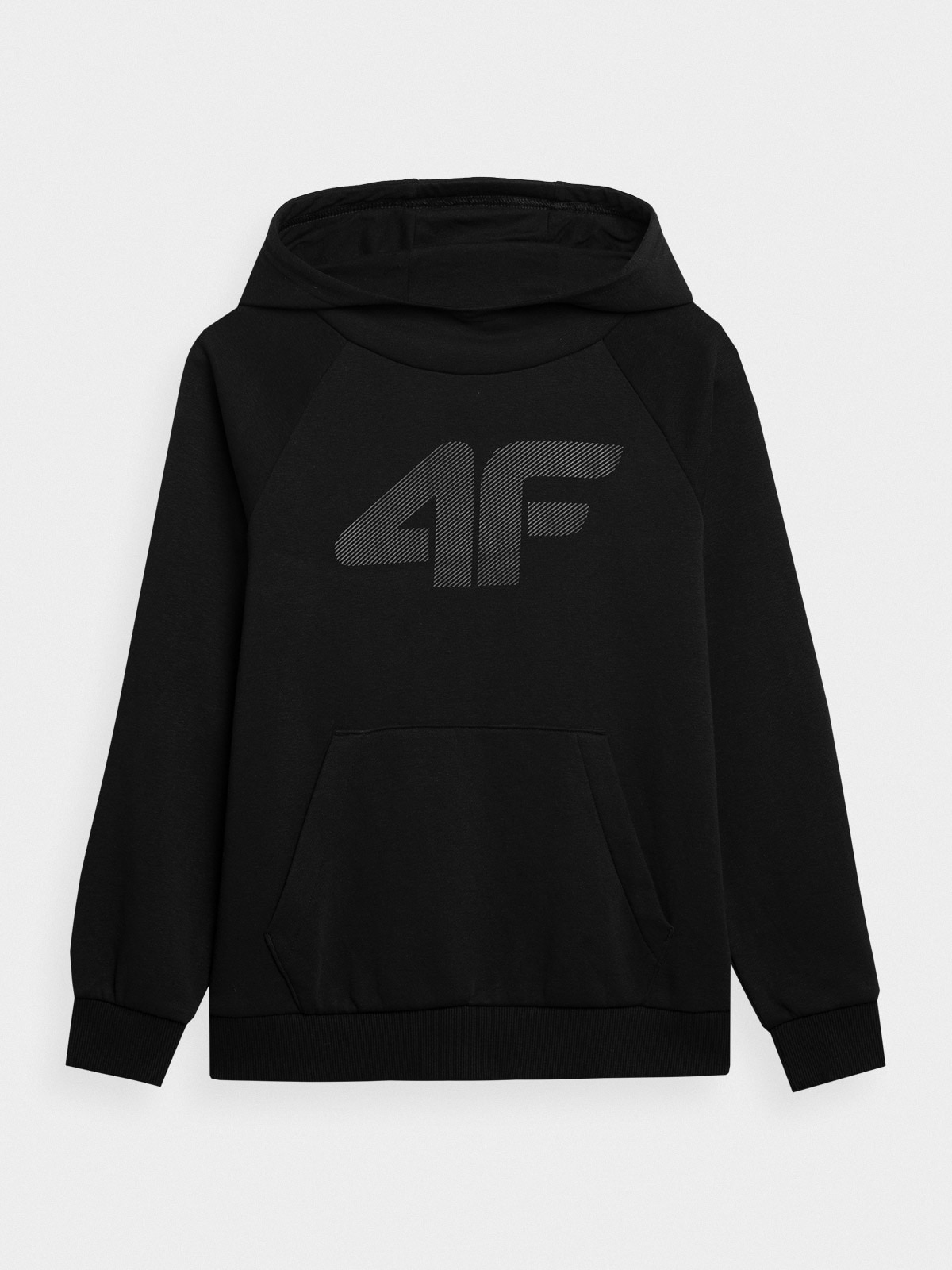 Bluza dresowa nierozpinana z kapturem chłopięca