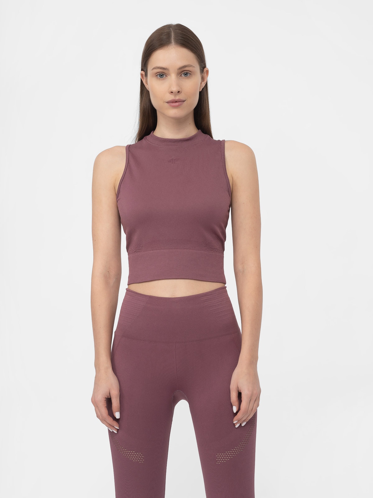 Top treningowy bezszwowy damski