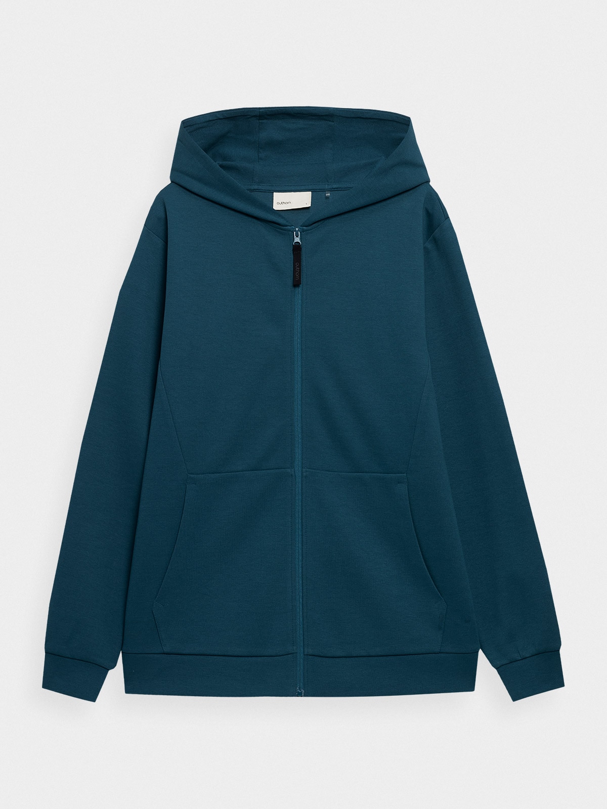 Bluza dresowa rozpinana z kapturem męska Outhorn - turkusowa