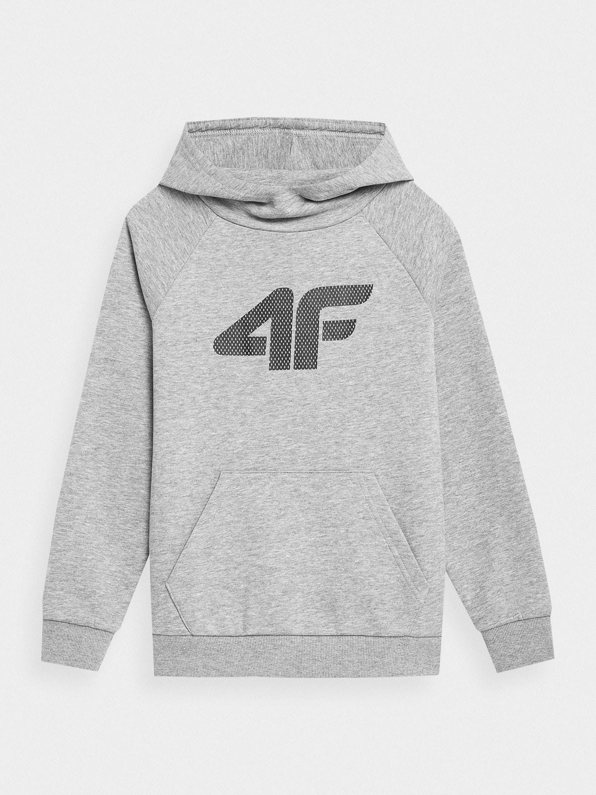 Bluza dresowa nierozpinana z kapturem chłopięca