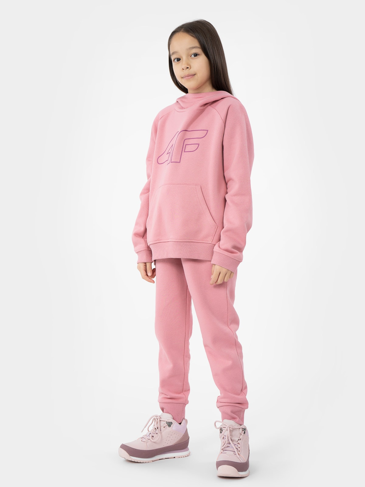 Spodnie dresowe joggery dziewczęce