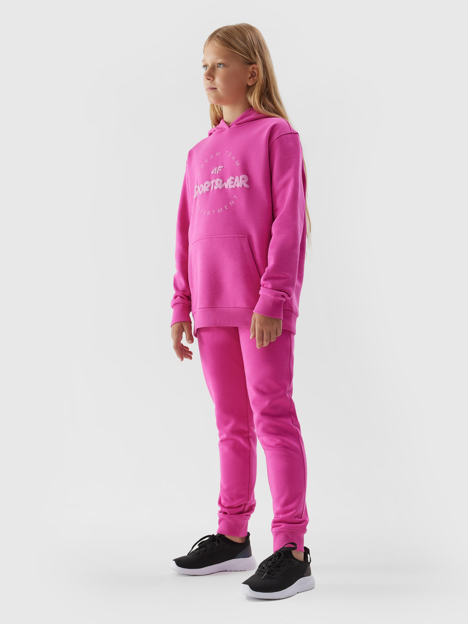 4F Spodnie dresowe joggery dziewczęce 164 (13-14 lat)