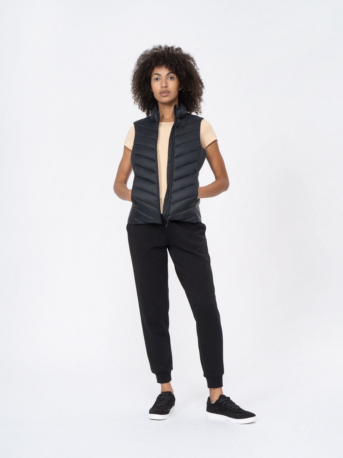 4F Bezrękawnik puchowy z wypełnieniem syntetycznym damski XS