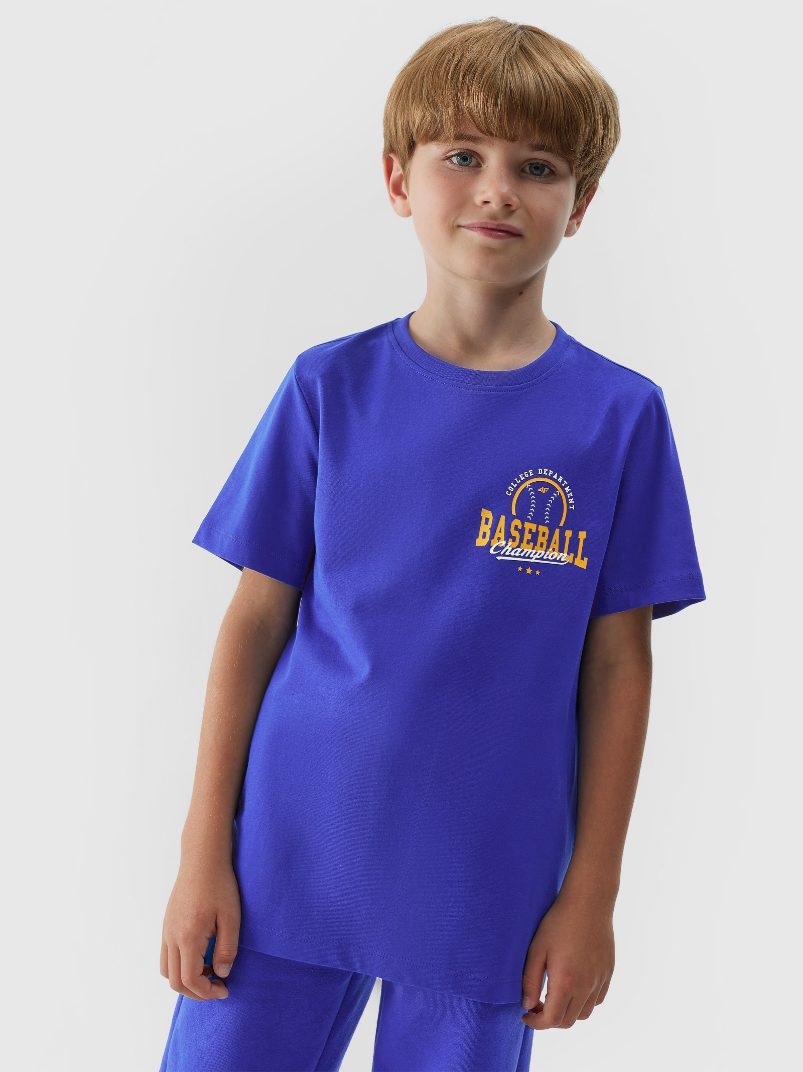 T-shirt z nadrukiem chłopięcy