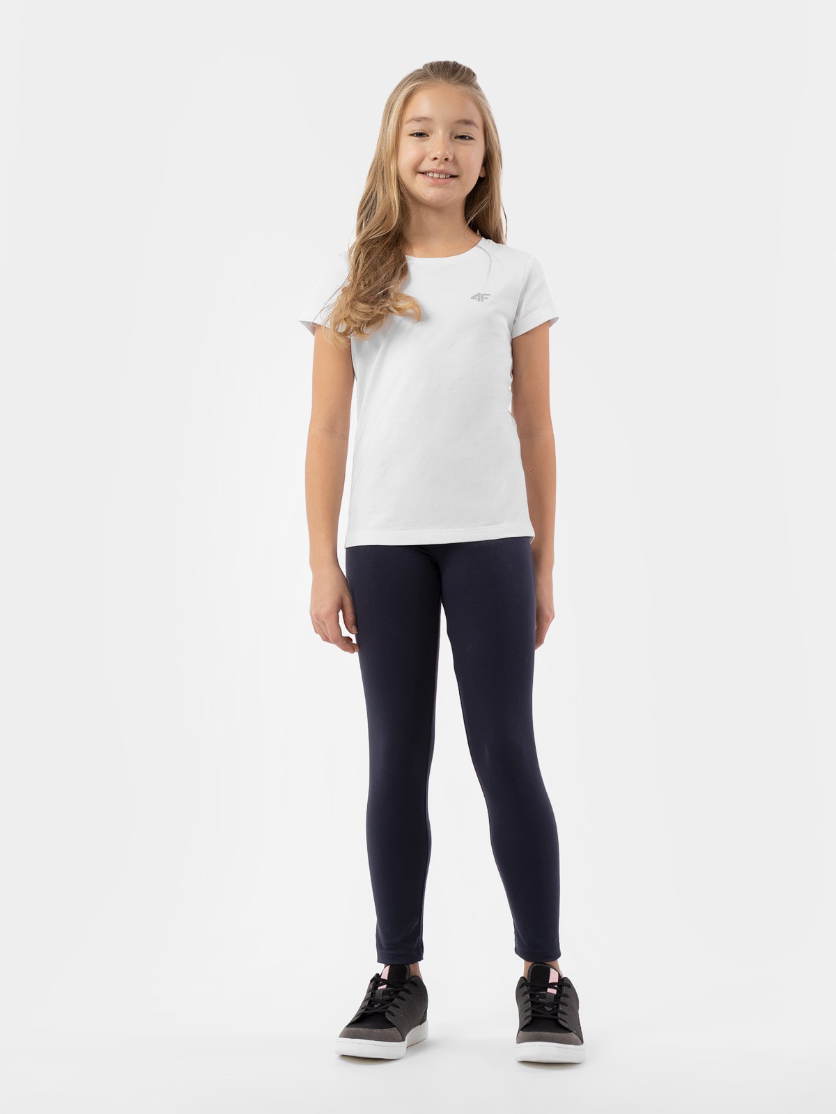 Legginsy dzianinowe dziewczęce