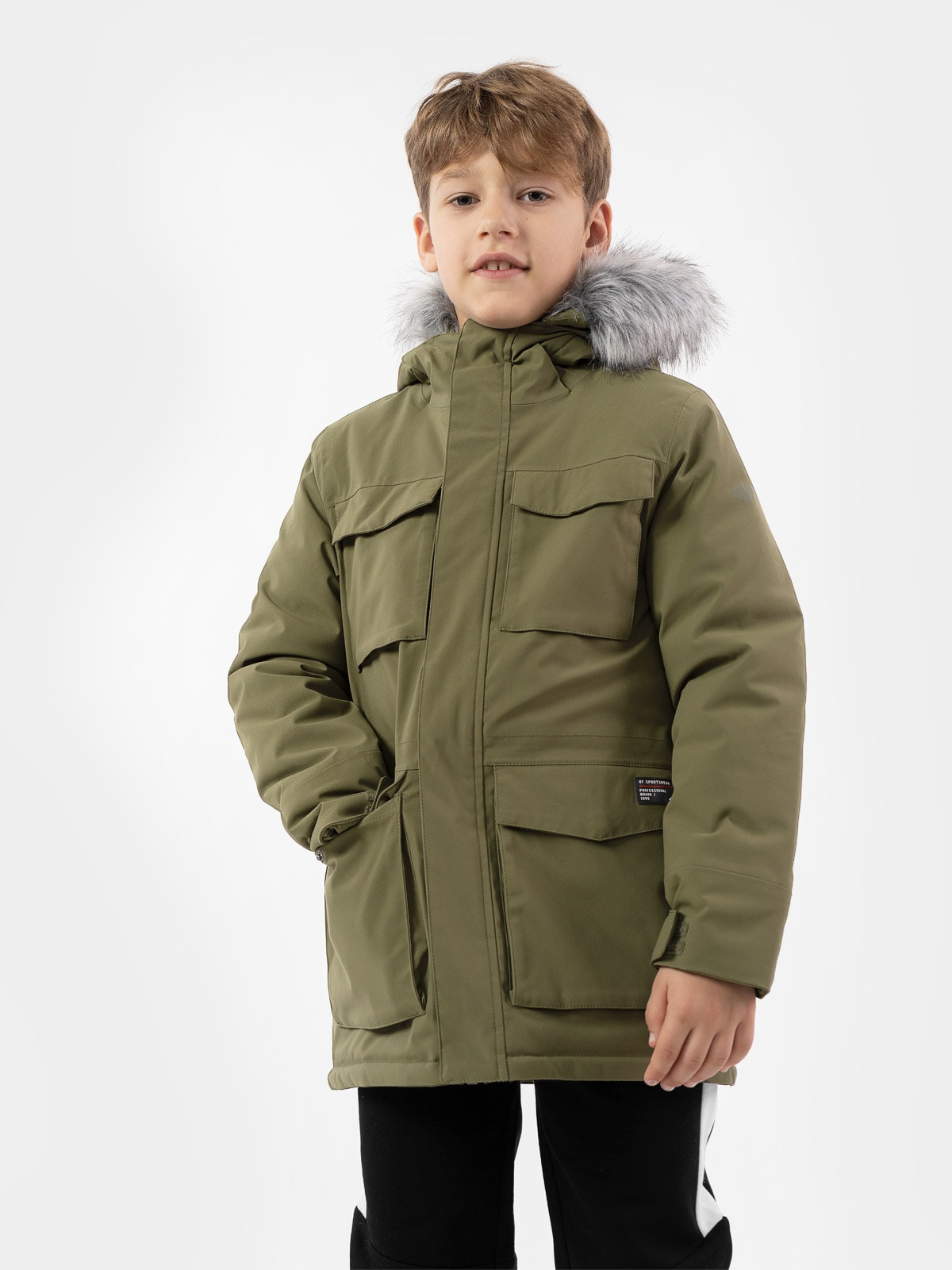 Parka miejska membrana 5 000 chłopięca