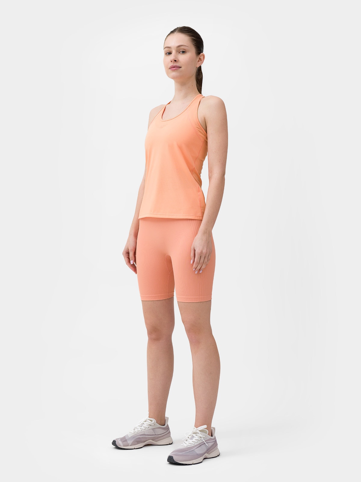 Legginsy kolarki bezszwowe damskie