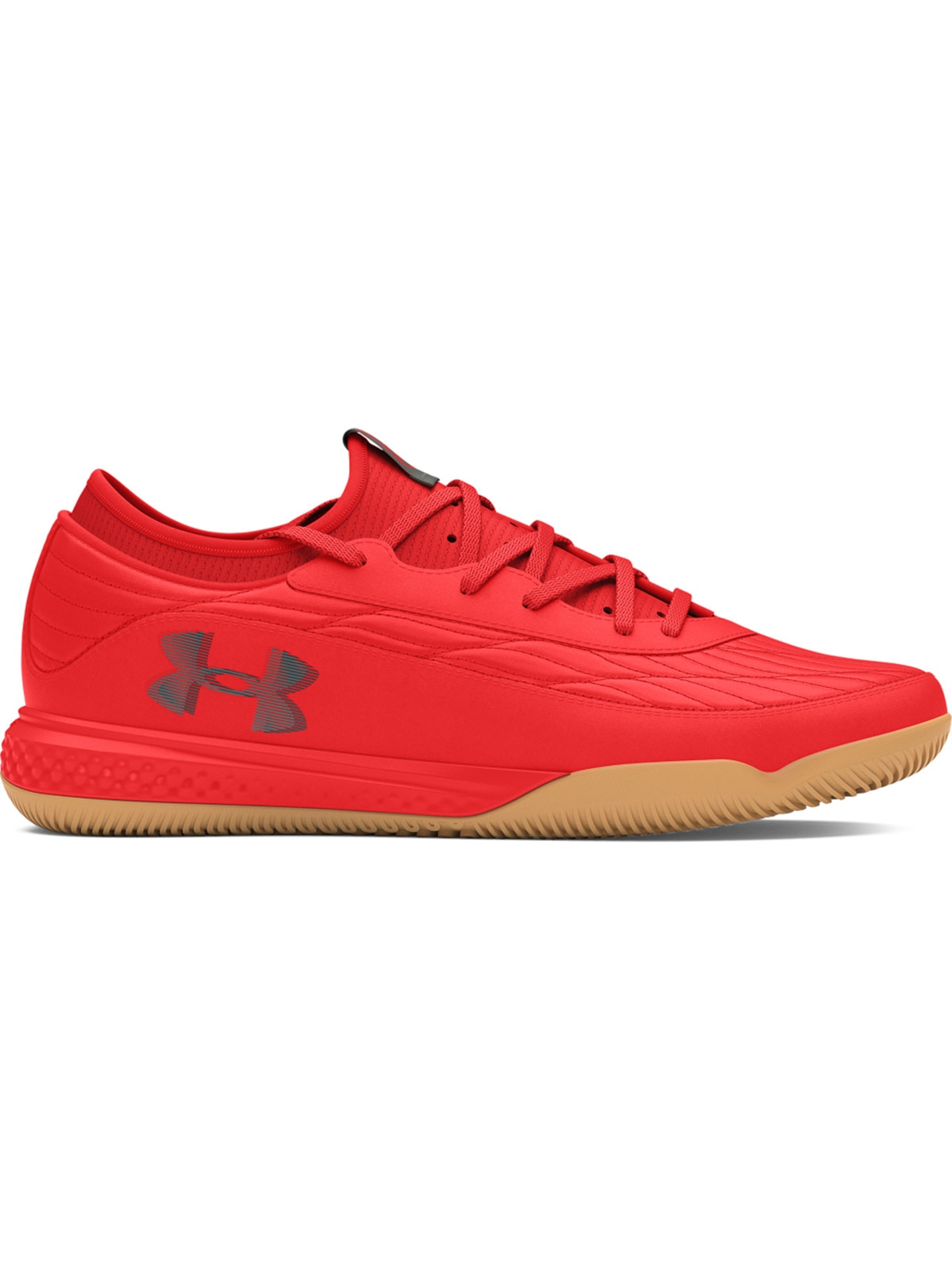 Buty piłkarskie halówki uniseks Under Armour UA Magnetico Select 4 Indoor - czerwone