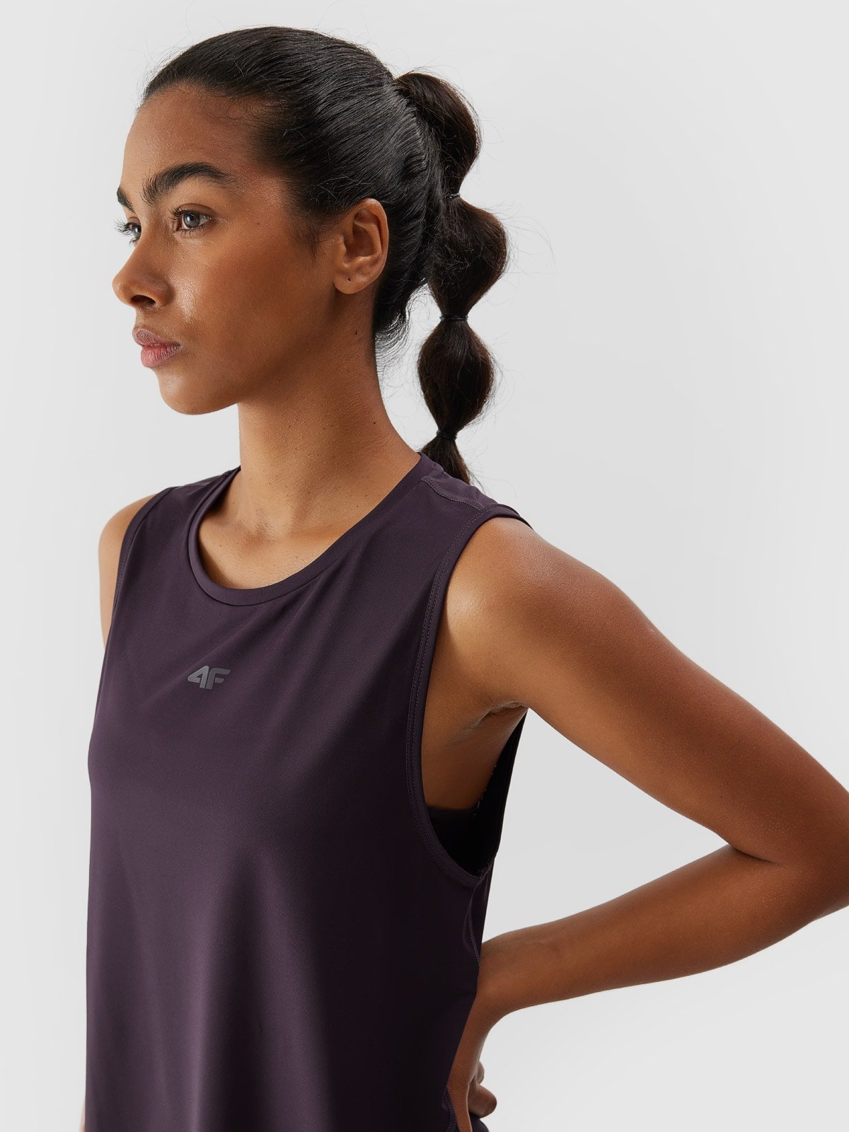 Top treningowy szybkoschnący z materiałów z recyklingu damski