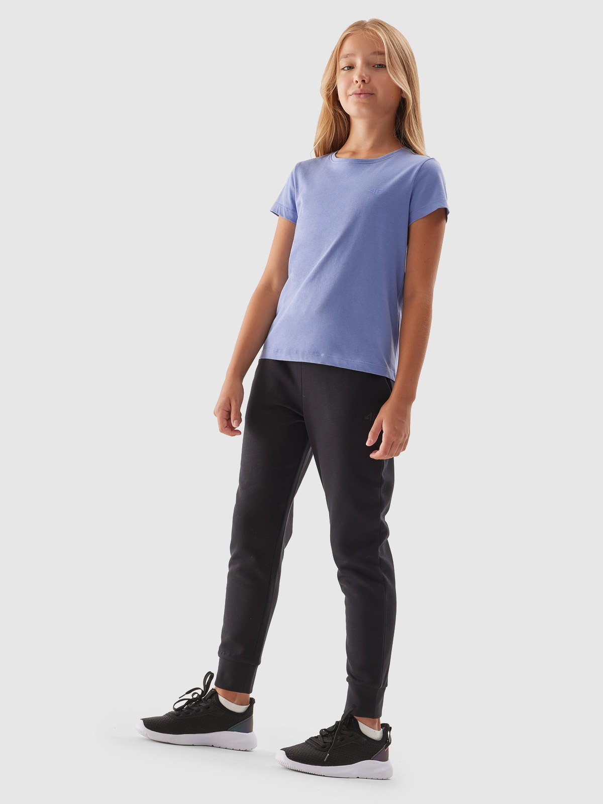 Spodnie dresowe joggery dziewczęce