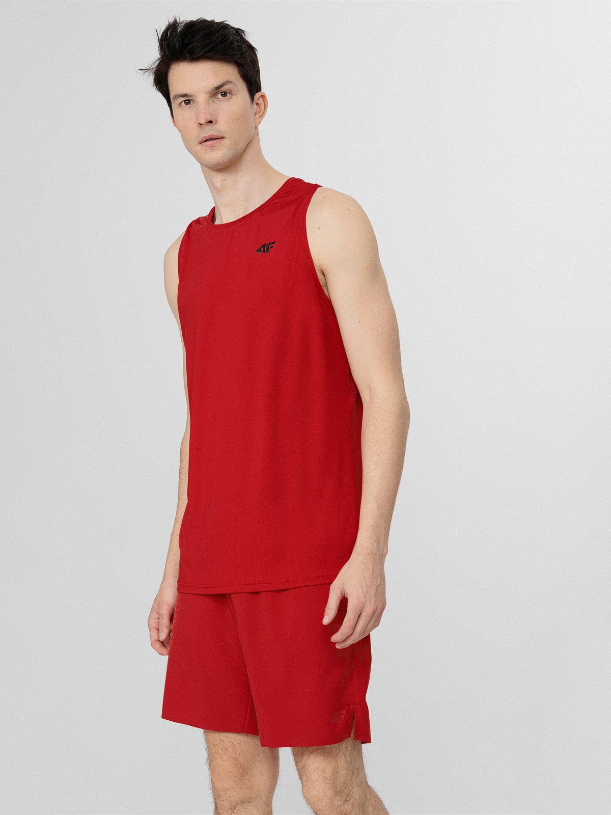 Tank top treningowy regular szybkoschnący męski