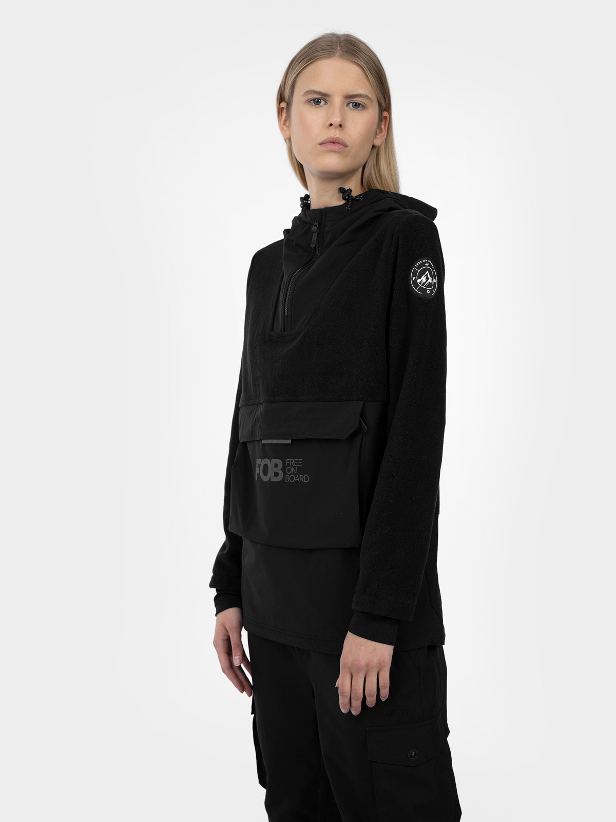 Polar z kapturem regular damski