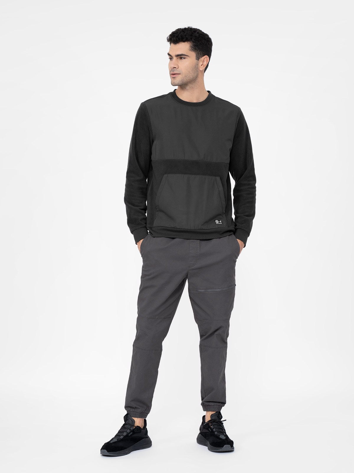 Spodnie casual joggery męskie