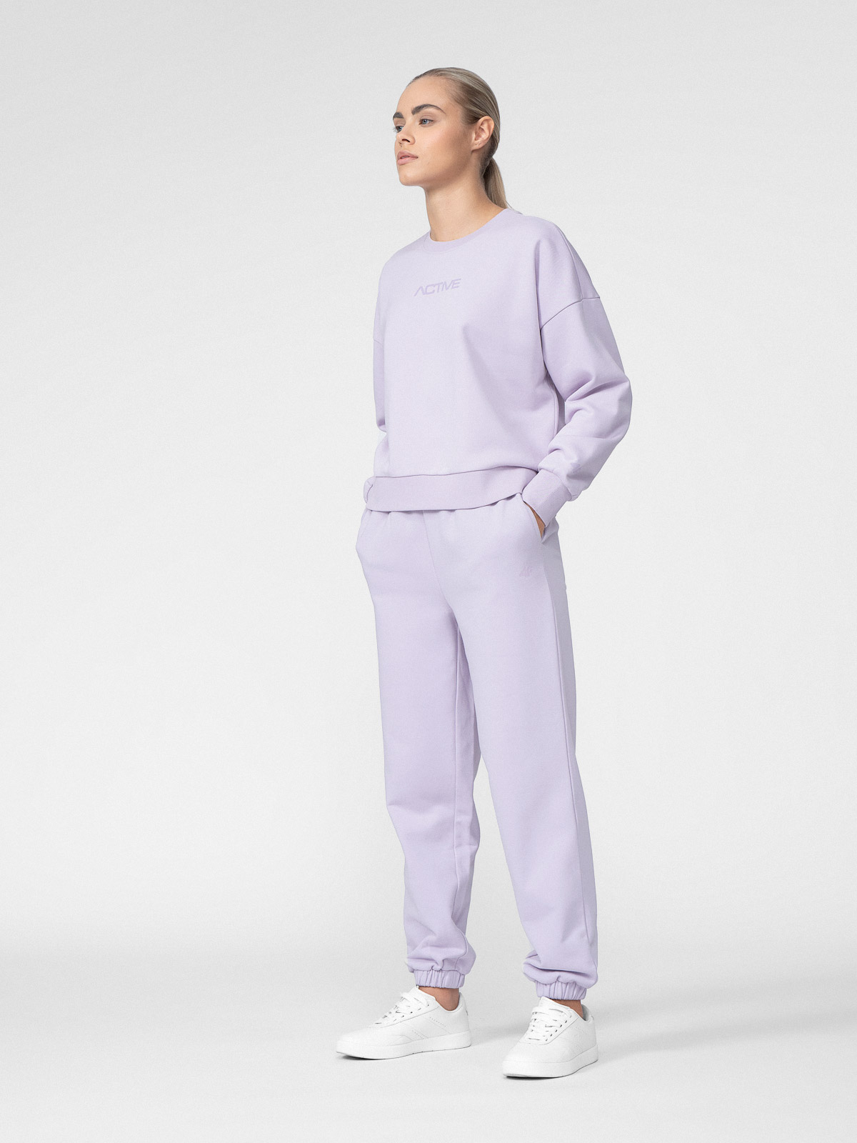 Spodnie dresowe joggery damskie