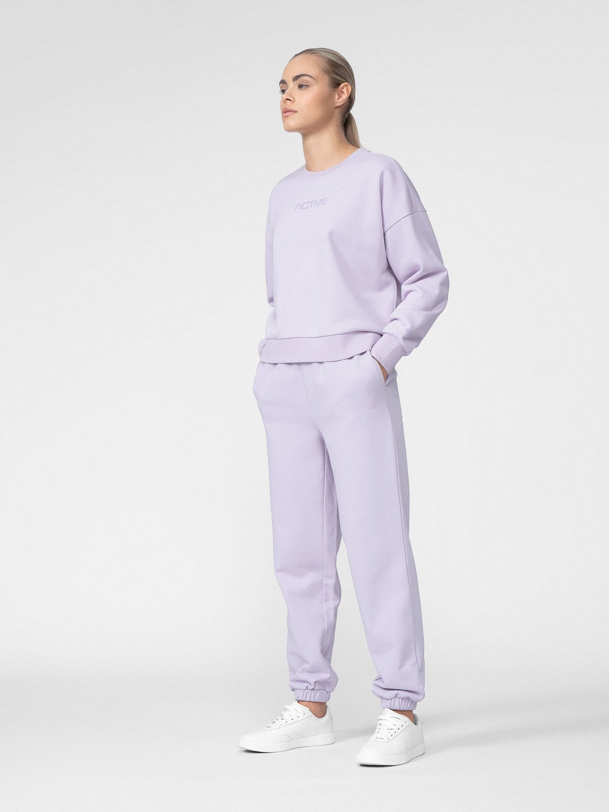 Spodnie dresowe joggery damskie