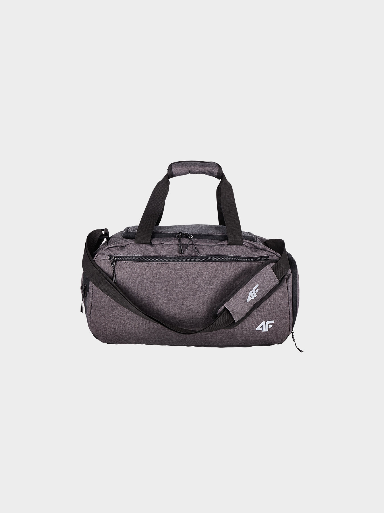 4F Torba sportowa (25 L) z kieszenią na obuwie - ciemny szary Uniwersalny