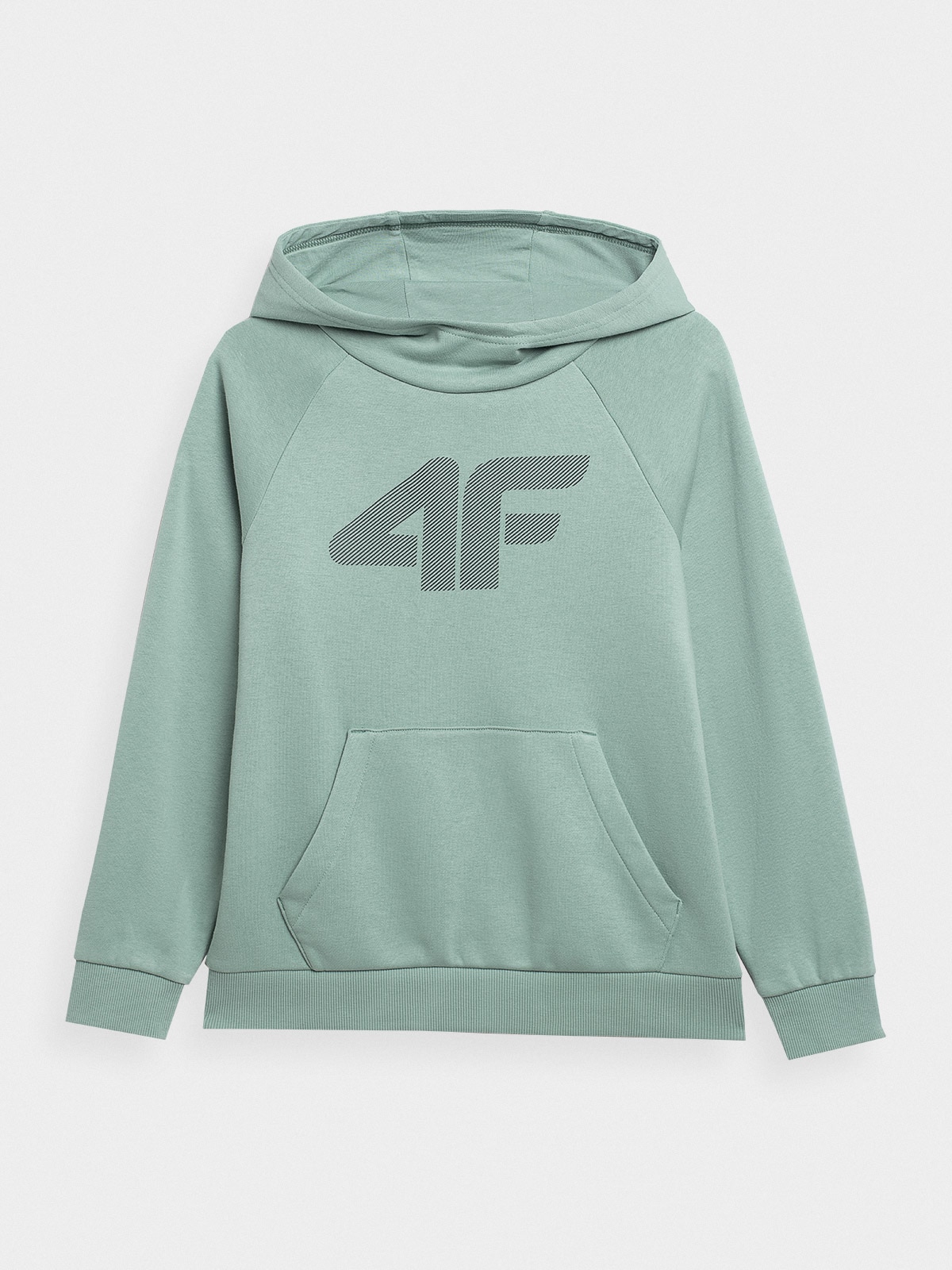 Bluza dresowa nierozpinana z kapturem chłopięca