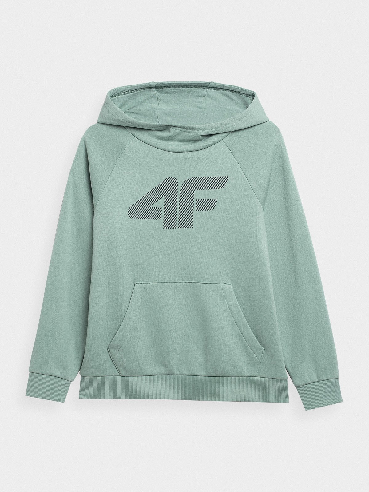 Bluza dresowa nierozpinana z kapturem chłopięca