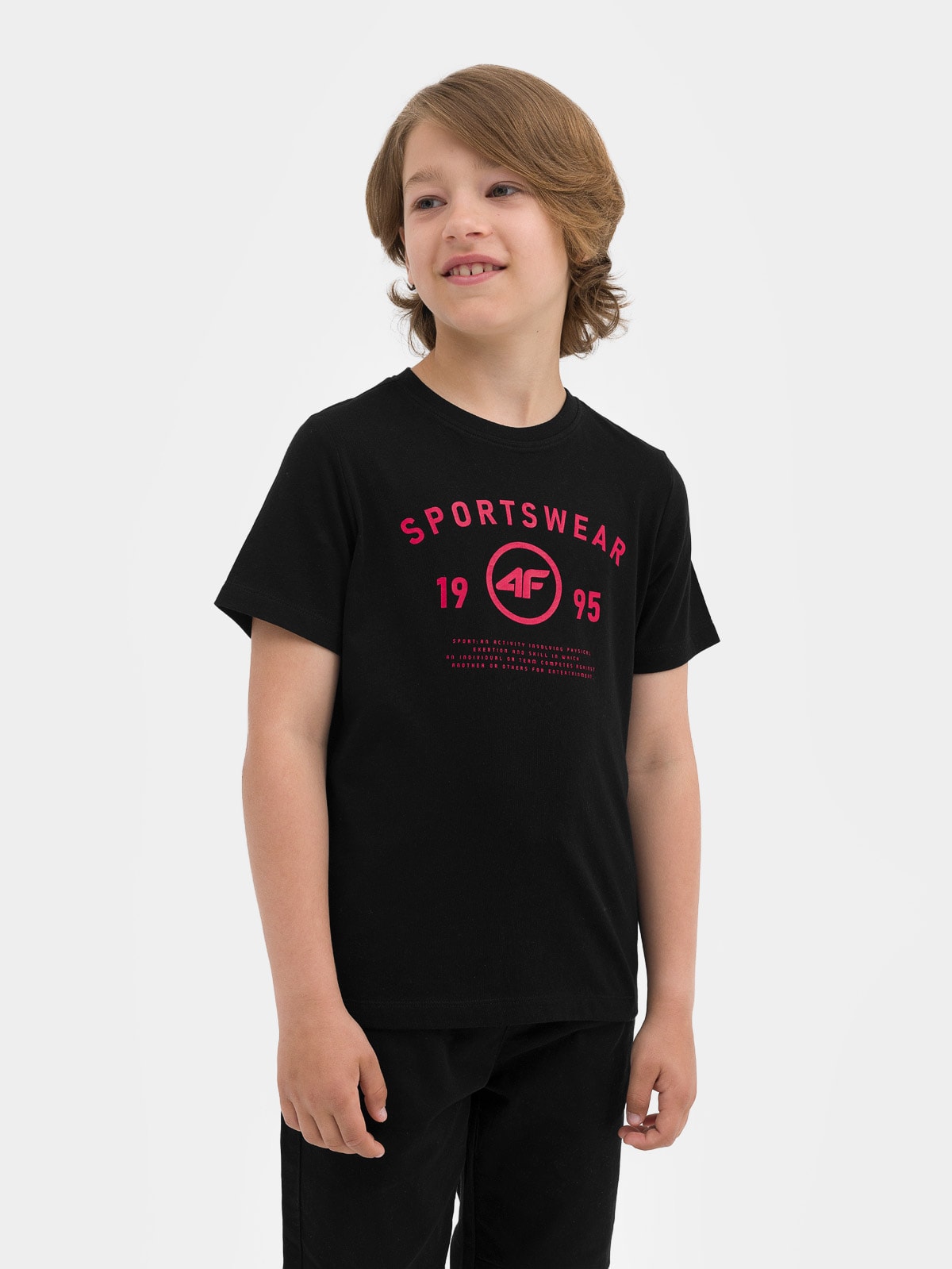 T-shirt z nadrukiem chłopięcy