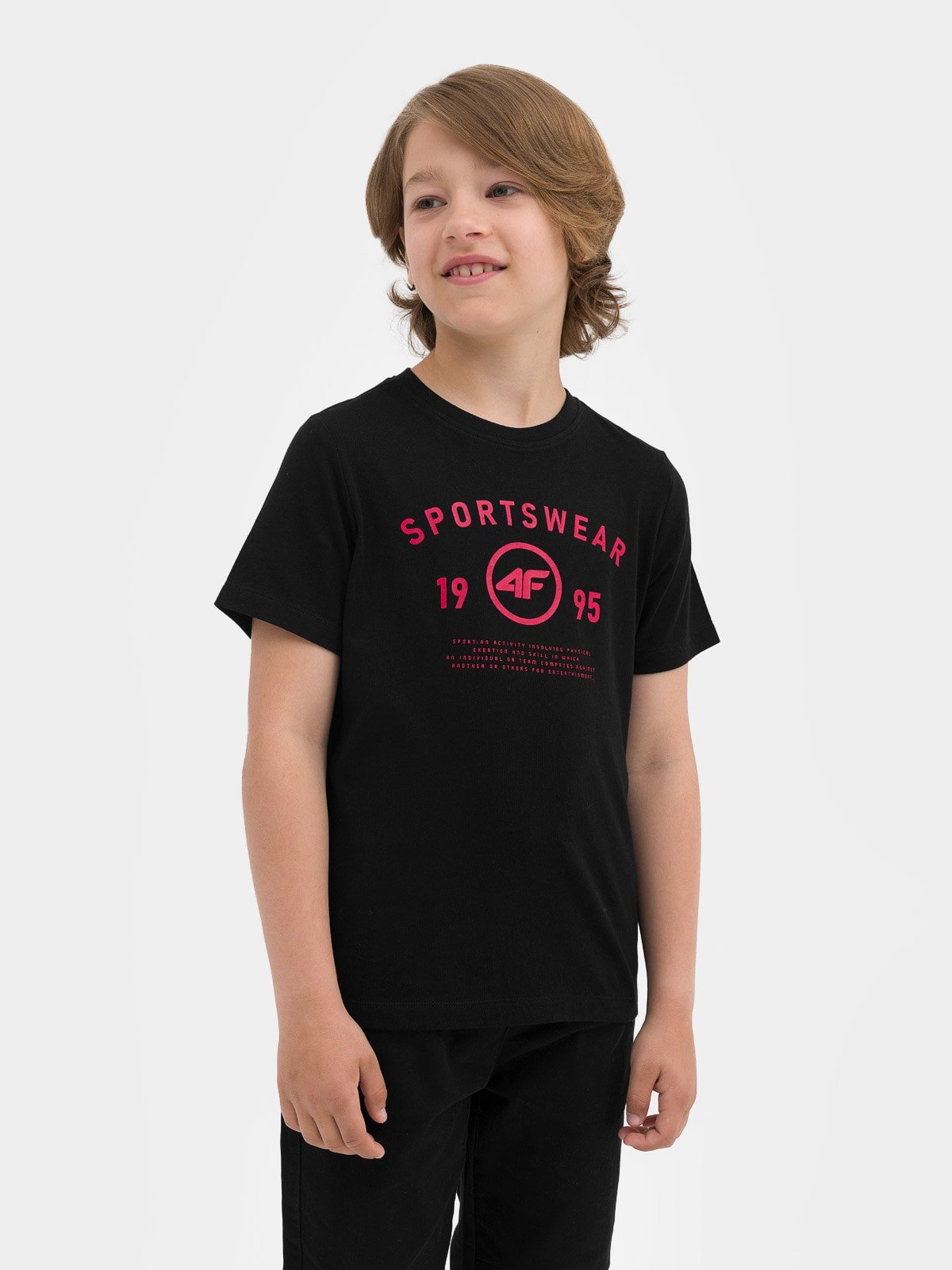 T-shirt z nadrukiem chłopięcy