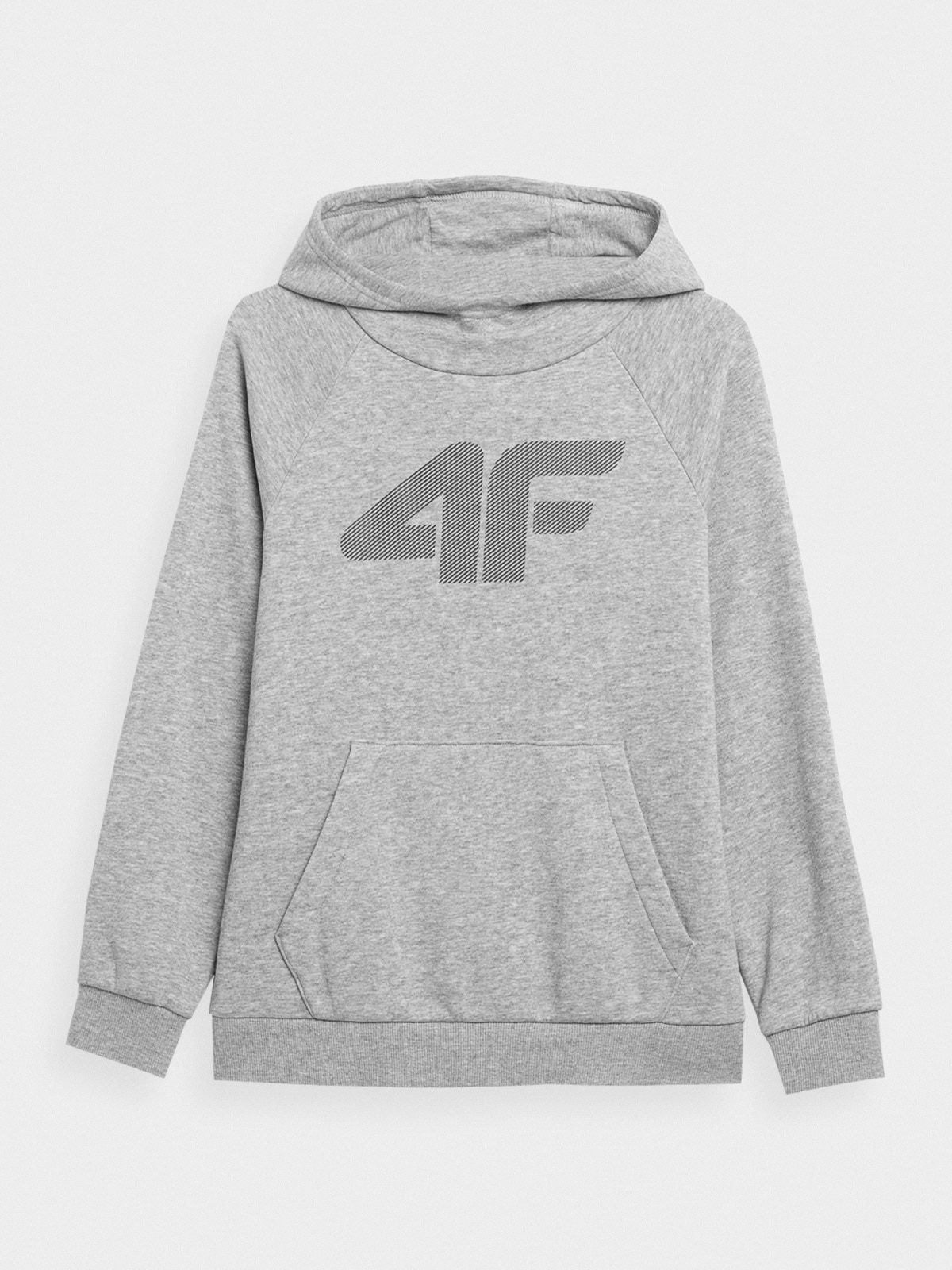 Bluza dresowa nierozpinana z kapturem chłopięca